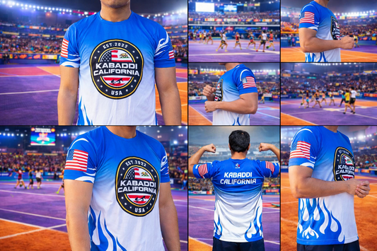 Kabaddi California - Blue Edition T-Shirt