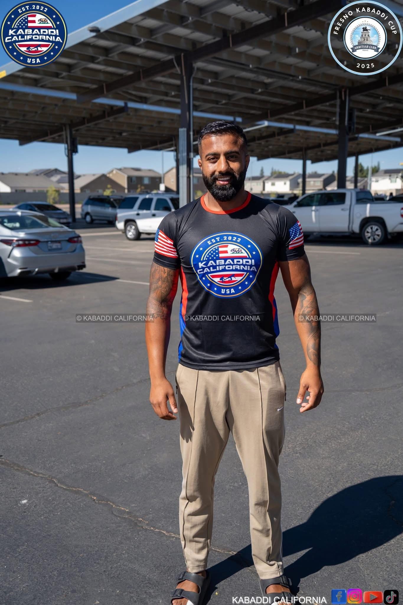 Canadian Born Kabaddi Player - Jessy Sahota, representing Kabaddi California.